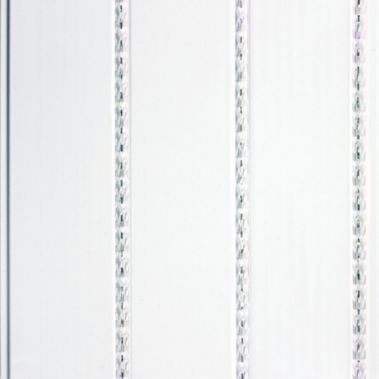 Панель потолочная ПВХ Кантри хром 3-х секционная (3000*240*8)мм