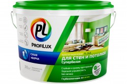 Краска ВД PL-04A акрил.для стен и потолков бел. (1,4кг)
