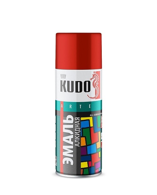 Аэрозоль KUDO №10045 бордовая 520мл.
