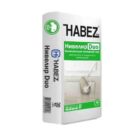 Наливной пол композ. Хабез Нивелир DUO (30кг)