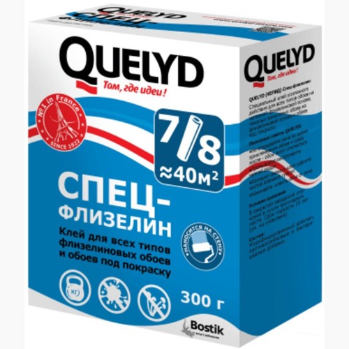 Клей обойный Quelyd Спец. флизилиновый 300г.