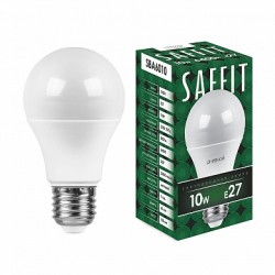 Лампа светодиодная Saffit SBA6010 A60 10W 6400K E27