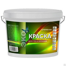 Краска Akrimax "ЭКО" для стен и потолков 3 кг*1