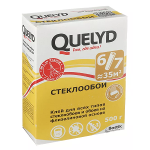 Клей для стеклообоев Quelyd "Индикатор" 500г.