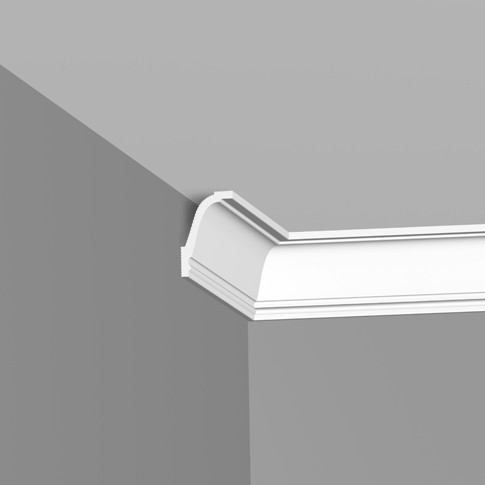 Плинтус потолочный IC35/55 2м Плинтекс