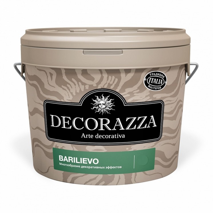 Decorazza Barilievo покрытие с многообразием декор. эффектов 15кг