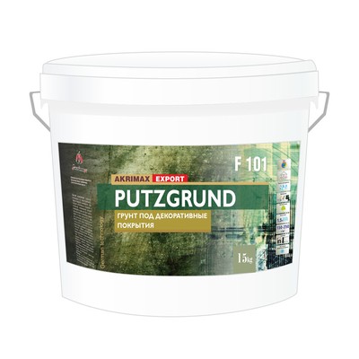 Грунт под декоративные штукатурки Akrimax PUTZGRUND 15 кг.