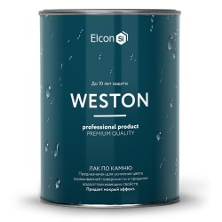 Лак с мокрым эффектом Элкон Weston для камня 0,9л
