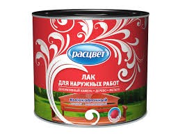Лак для наруж. работ алкид. "Расцвет" 0,8кг