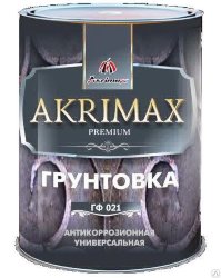Грунт ГФ-021 AKRIMAX-PREMIUM серый 1,9кг