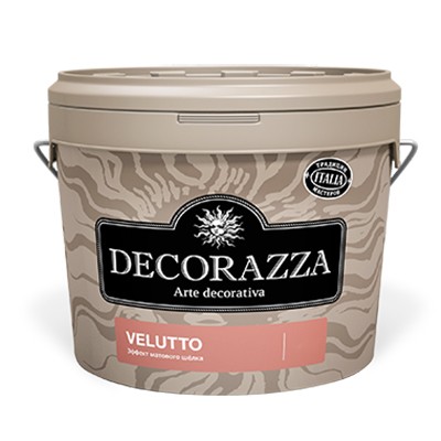 Decorazza Velluto база Argento покрытие с эффектом матового шелка 5кг