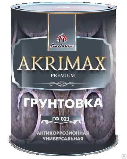 Грунт ГФ-021 AKRIMAX-PREMIUM красно-кор 1,9кг