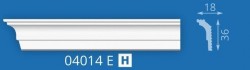 Плинтус потолочный Формат 2м 04014Е