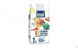 Затирка Бергауф Kitt черная (графит) 2кг*10 (320 шт.)