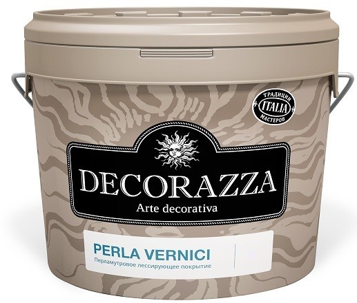 Decorazza Perla Vernici база Argento перламутровое лессирующее покрытие 1л