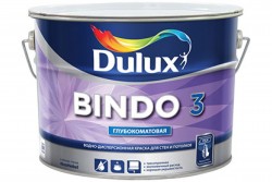 Dulux Bindo 3 краска для стен и потолков матовая база BW (9л)