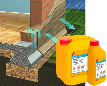 Добавка в бетон Sika-1 Plus 5л 435852