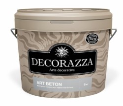 Decorazza Art Beton покрытие с эффектом художественного бетона 9кг