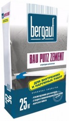 Штукатурка Бергауф Bau Putz Zement фасадная цементная  25кг*1 (56шт.)