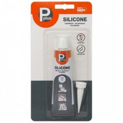 Герметик санитарный Pplus Silicone белый (50мл; 20шт)