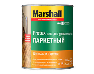Лак паркетный матовый Marshall Protex, 0,75л