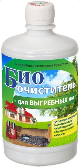 Боочиститель д/выгребных ям 0,5л уп. 6 шт.