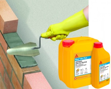 Добавка в раствор Sika Mix Plus 5л 455024