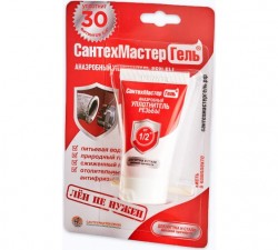 Гель сантех. 15г. красный СантехМастер