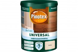 Пинотекс Универсал береза (0,9л) 2в1 универсал. пропитка для древесины