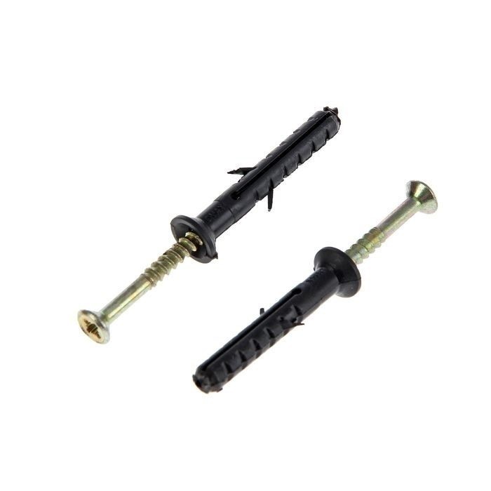 Дюбель с шурупом 6х60 потайной борт "Омах" (100 шт)