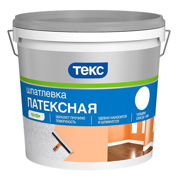 Шпатлевка ТЕКС латексная Профи 5кг