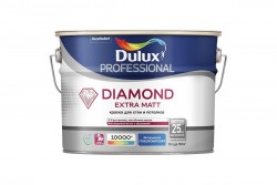 Краска для стен и потолков повыш. прочности Dulux Trade Diamond Extra Matt база ВW 10л