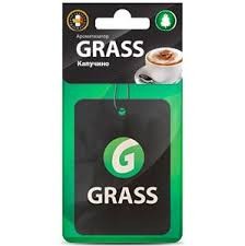 Ароматизатор картонный GRASS капучино ST-0406