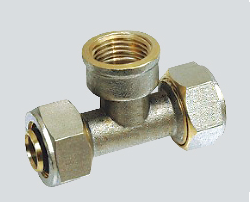 Тройник цанга внутр цанга T16*1/2F*16 L3303