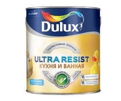 Краска  для стен и потолков Кухня и Ванная пов. влаг. база матовая BW Dulux Ultra Resist, 5л
