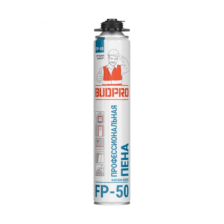 Пена монтажная BUDPRO FP-50 профи 640 мл.