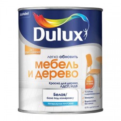 Dulux Мебель и дерево краска ЛДСП,МДФ база BC(0,75л)
