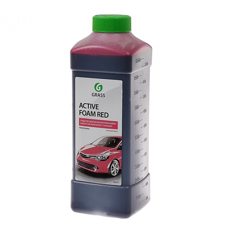 Шампунь GRASS бесконтактная мойка  1л Active Foam Red  (12)   800001