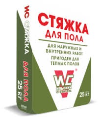 Стяжка ИС-стяжка для пола выравнивающая 25кг*1 (55шт)