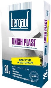 Шпаклевка Бергауф Finish Plast финишная на полимерной основе 20кг*1