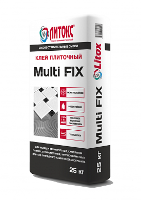Клей плиточный Литокс МУЛЬТИФИКС 25кг (56 шт)