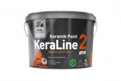Краска для потолков Dufa Premium KeraLine Keramik Paint 2 глубокомат. белая база1 2,5 л