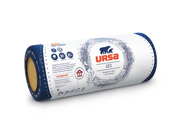 Утеплитель Урса Geo 37 RN 4000*1220*150 Comfort, 4,88 м2, 0,74 м3, 30 шт)