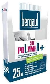 Шпаклевка Бергауф Sillk Polymer+ финишная на полимерной основе 25кг*1