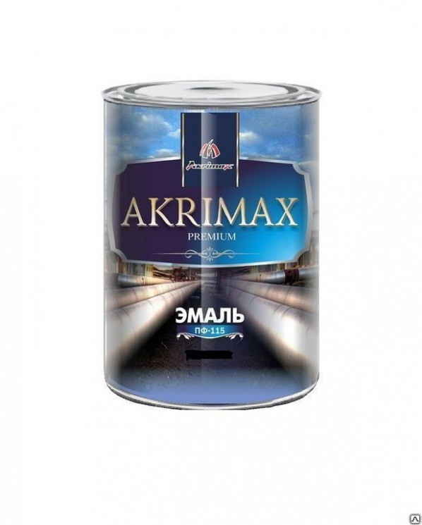 Эмаль алкидная ПФ-115 AKRIMAX-PREMIUM зеленая 0,8кг